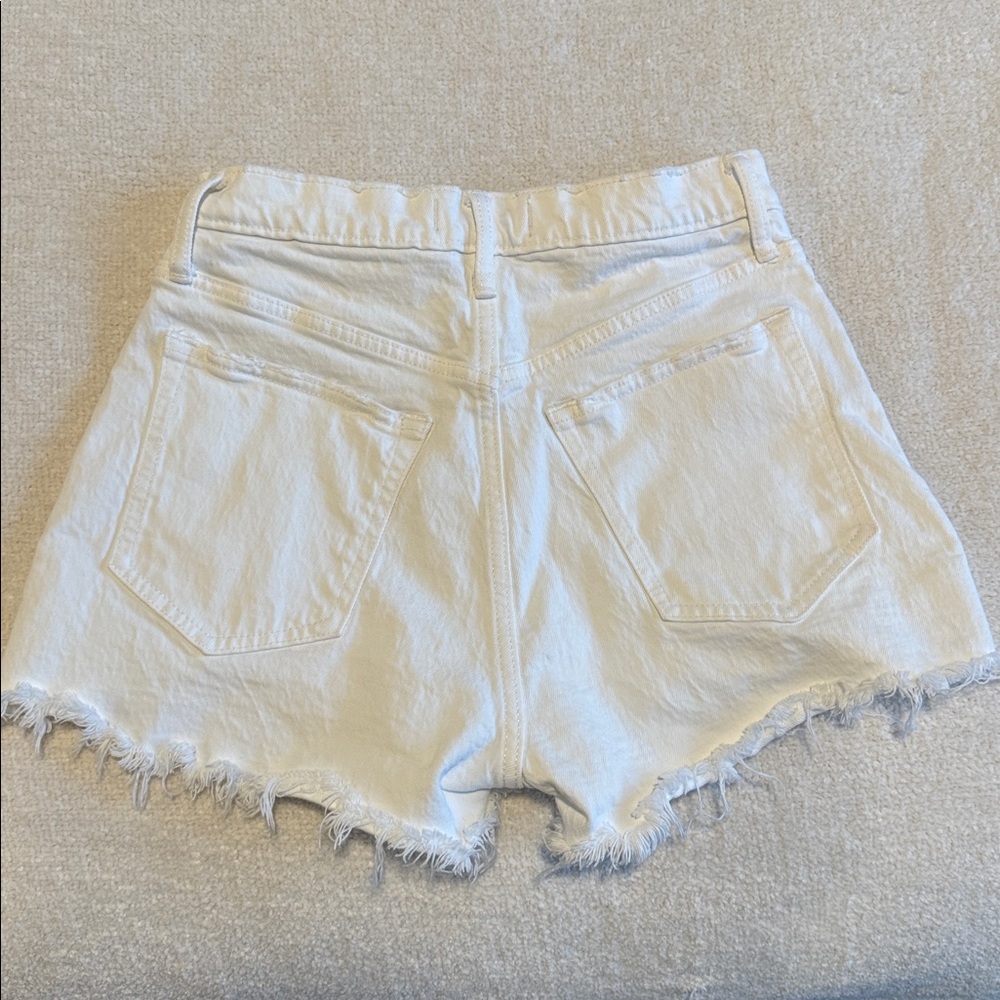 Abercrombie & Fitch Curve Love Mom Jean Shorts - 27 - Picture 2 of 4
